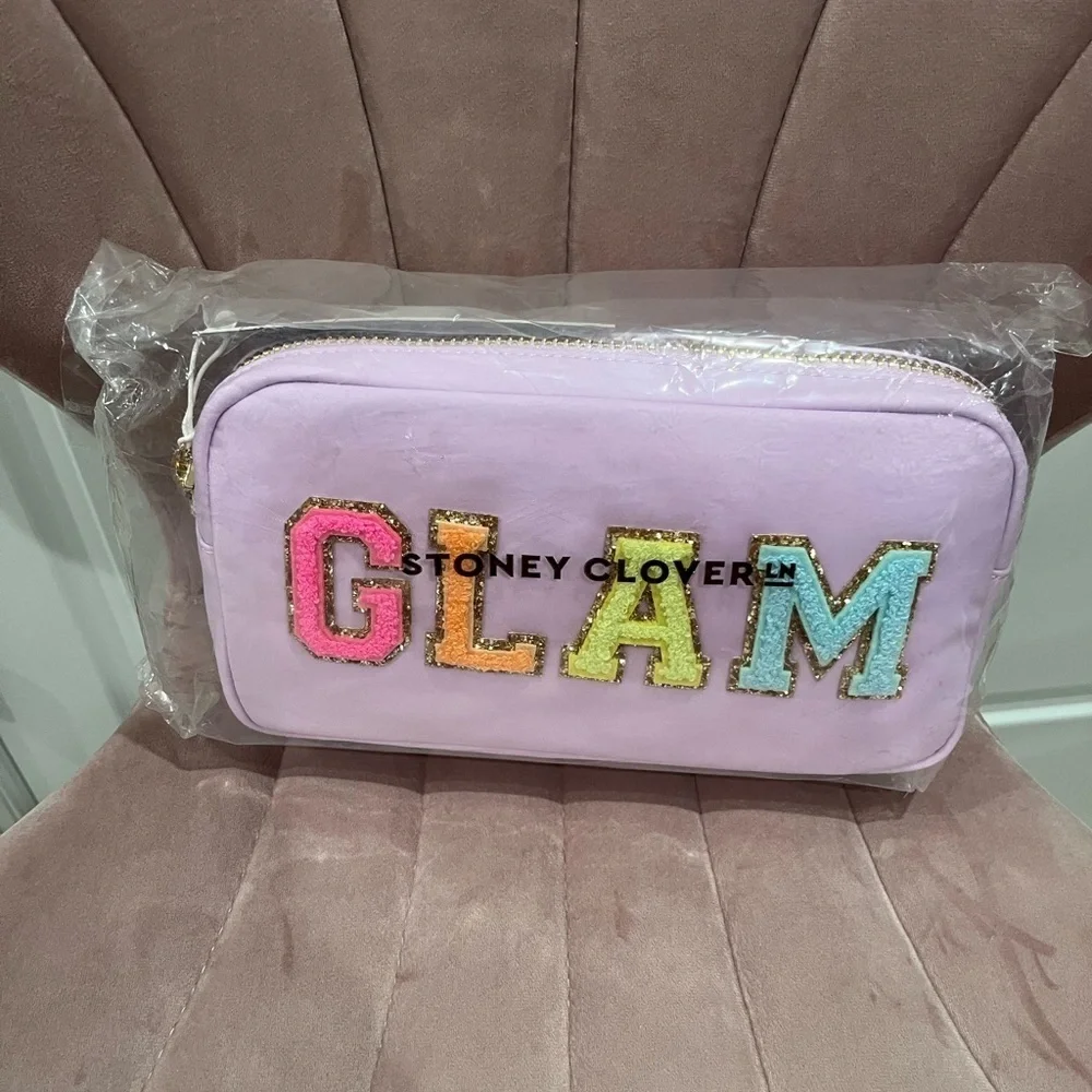 NWT Stoney Clover Lane Glam Small Pouch Grape